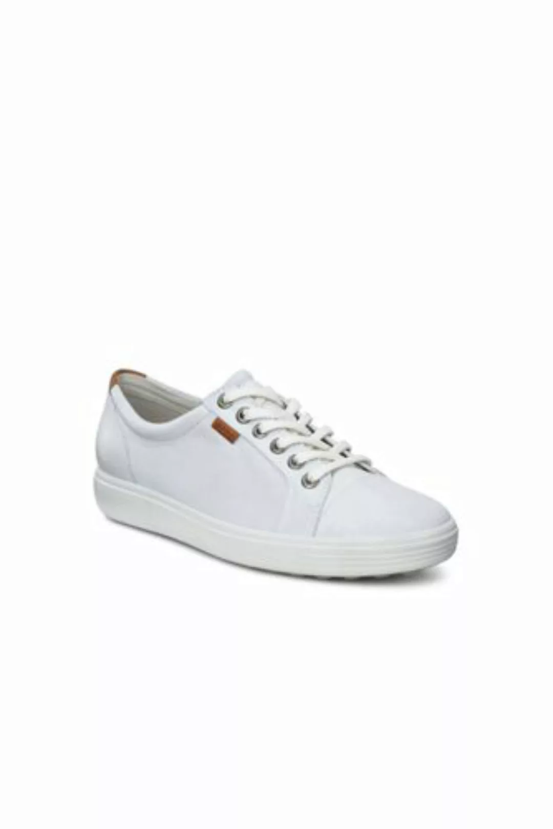 ECCO Sneaker SOFT 7, Damen, Größe: 43 Normal, Weiß, Leder, by Lands' End, W günstig online kaufen