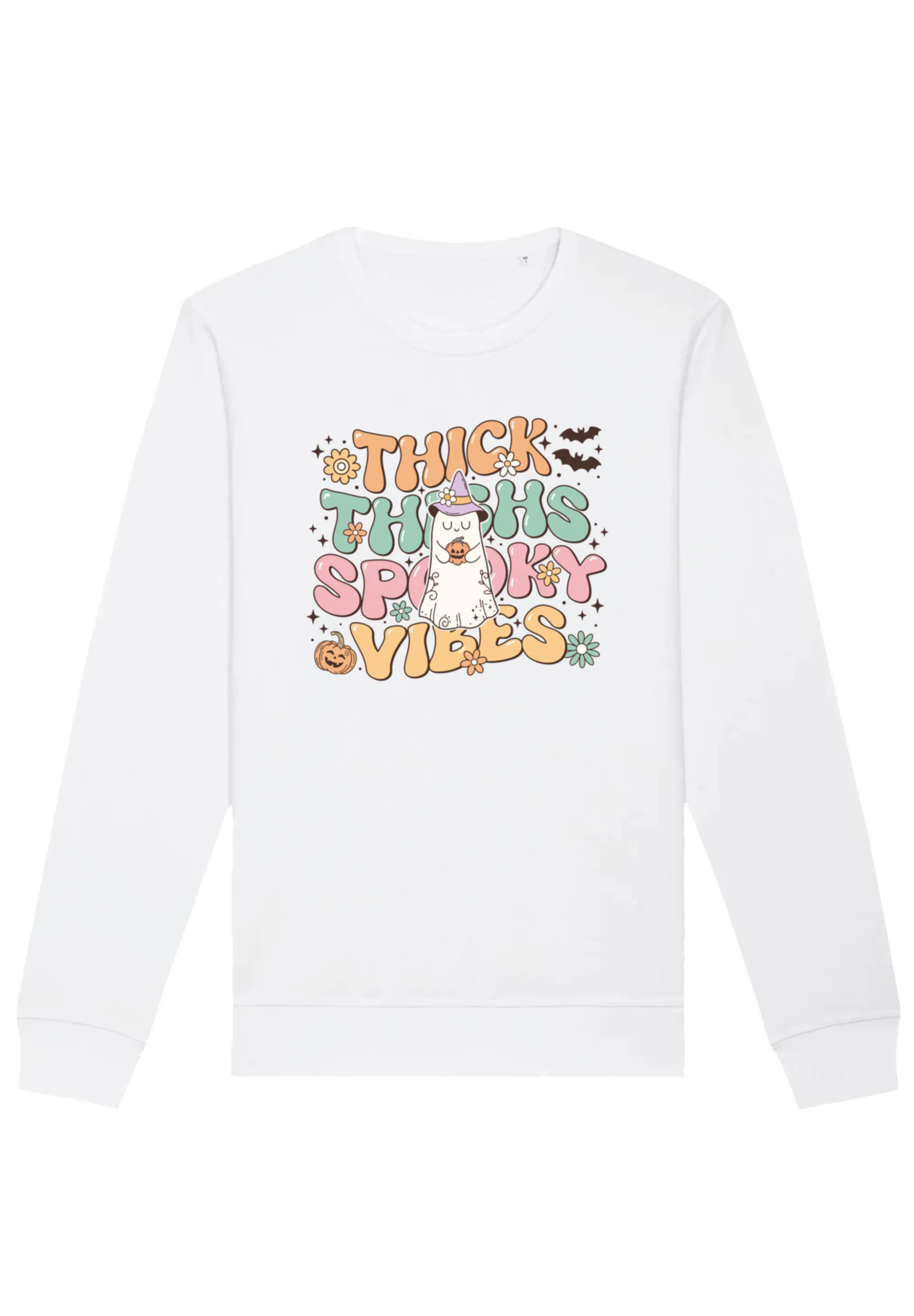 F4NT4STIC Sweatshirt "Retro Halloween Thick Thighs Spooky Vibes", Premium Q günstig online kaufen