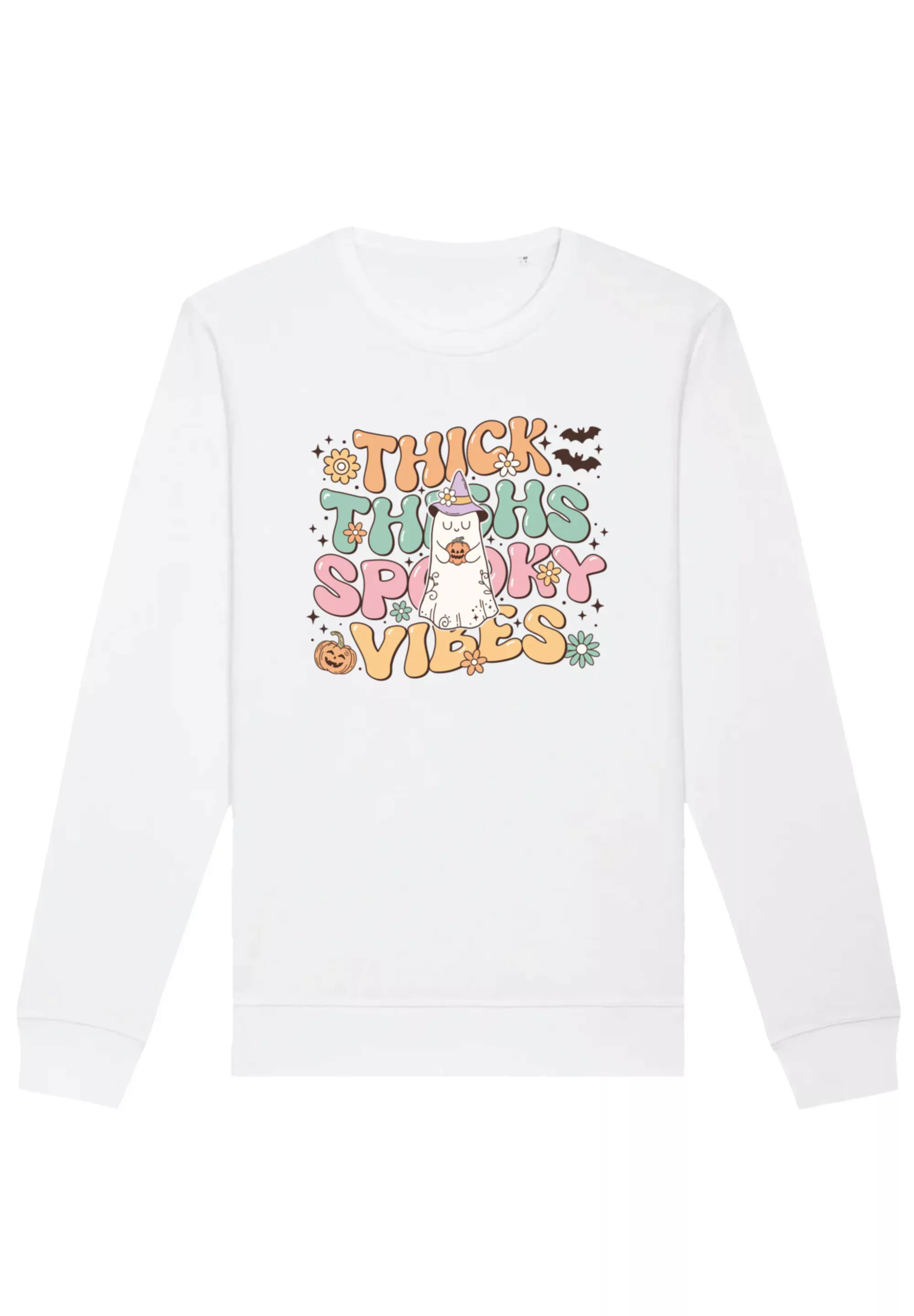 F4NT4STIC Sweatshirt "Retro Halloween Thick Thighs Spooky Vibes", Premium Q günstig online kaufen