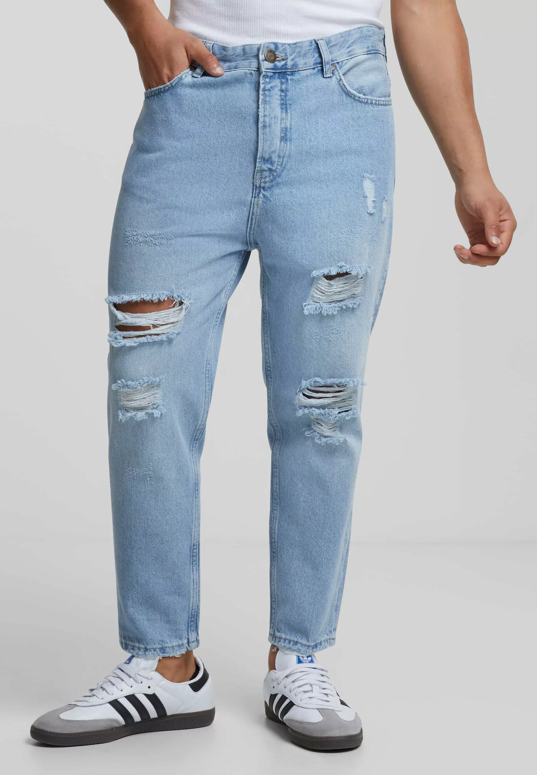 2Y Studios Bequeme Jeans "2Y Studios Herren 2Y Destroyed Relax Fit Denim", günstig online kaufen