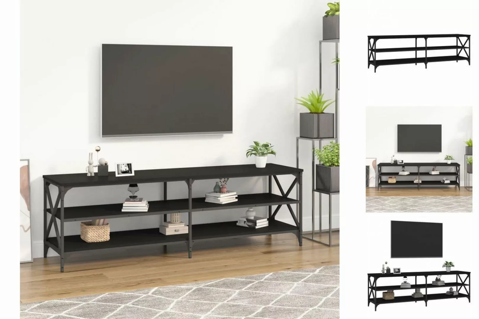 Vidaxl Tv-schrank Braun Eichen-optik 160x40x50 Cm Holzwerkstoff günstig online kaufen