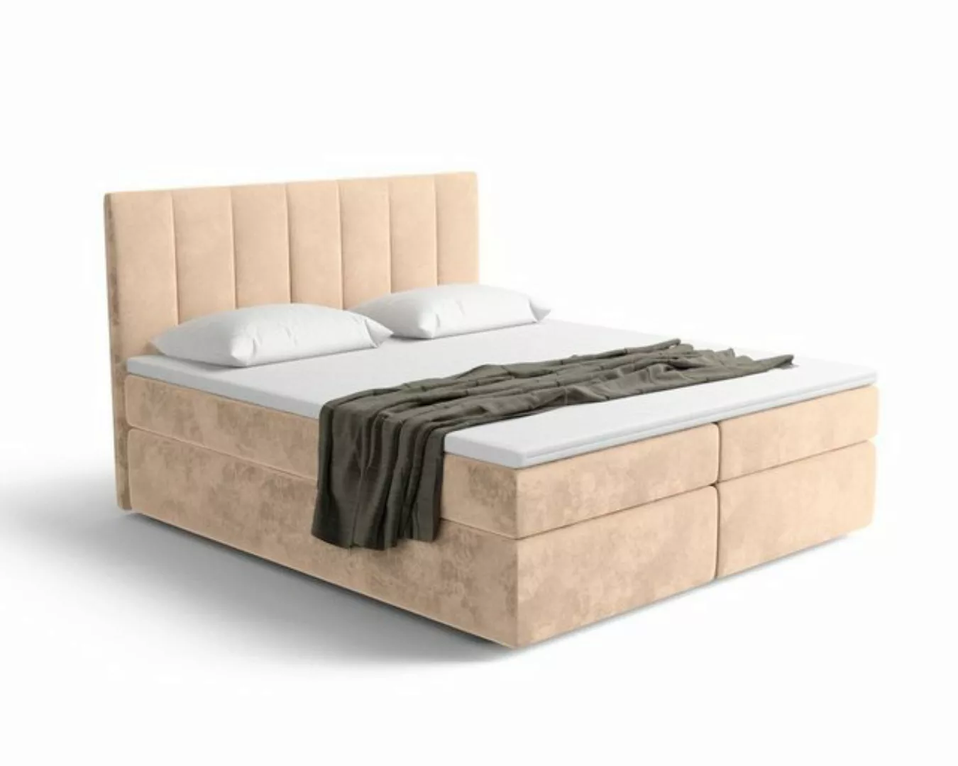 Sofa Dreams Boxspringbett Bellavista (Designerbett Bett, inklusive Topper u günstig online kaufen