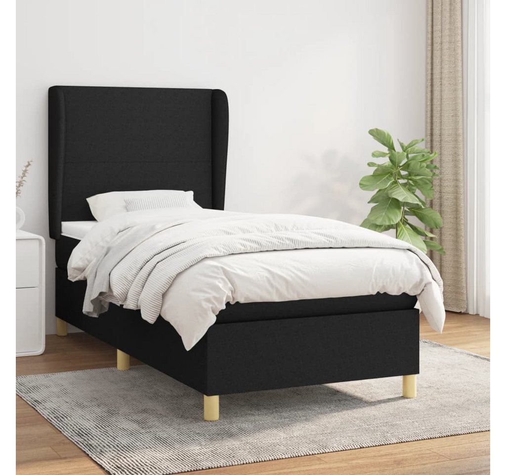 vidaXL Boxspringbett Bett Boxspringbett mit Matratze & Topper Stoff verschi günstig online kaufen