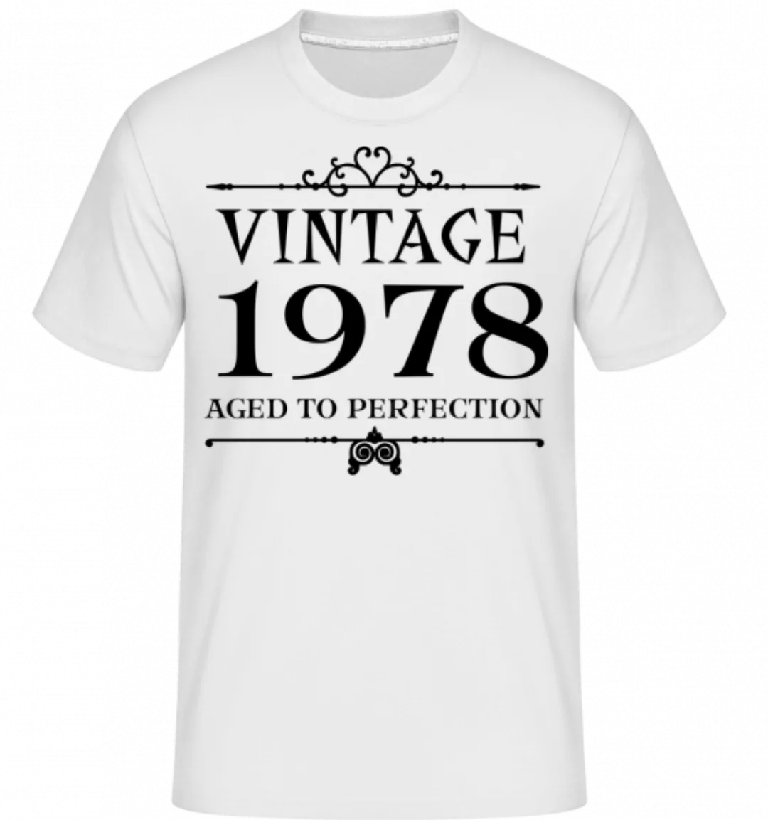 Vintage 1978 Perfection · Shirtinator Männer T-Shirt günstig online kaufen
