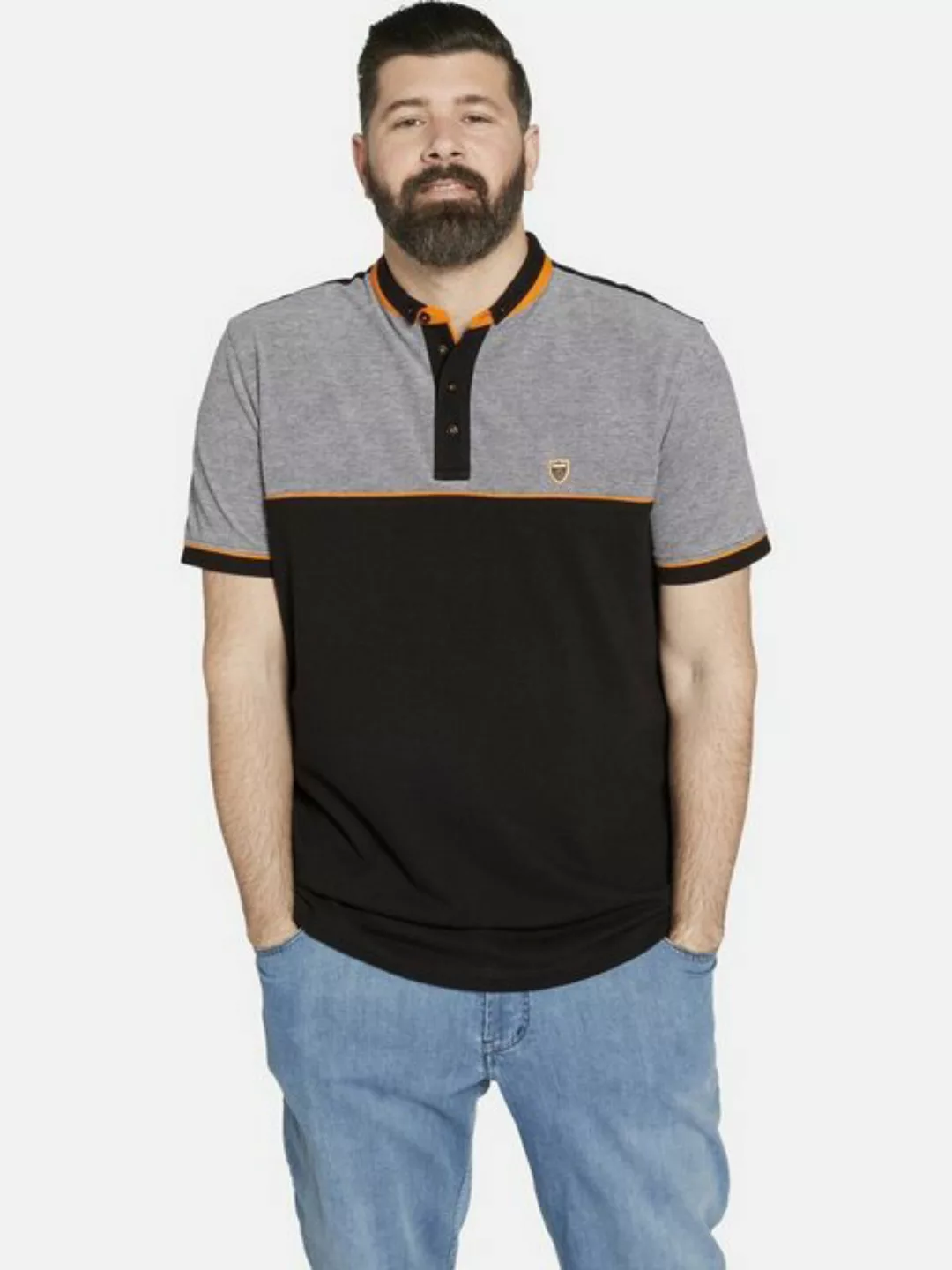 Charles Colby Poloshirt EARL FISBY mit aufwendigem Stehkragen günstig online kaufen