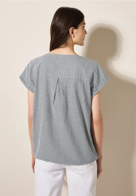 Seersucker Bluse günstig online kaufen
