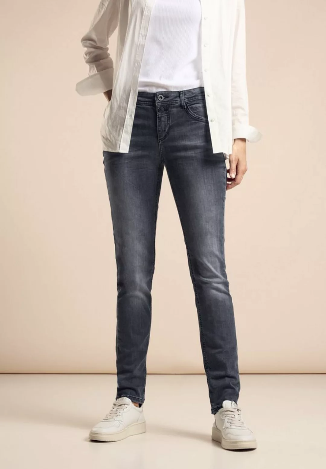 STREET ONE Slim-fit-Jeans JANE mit Stretch günstig online kaufen