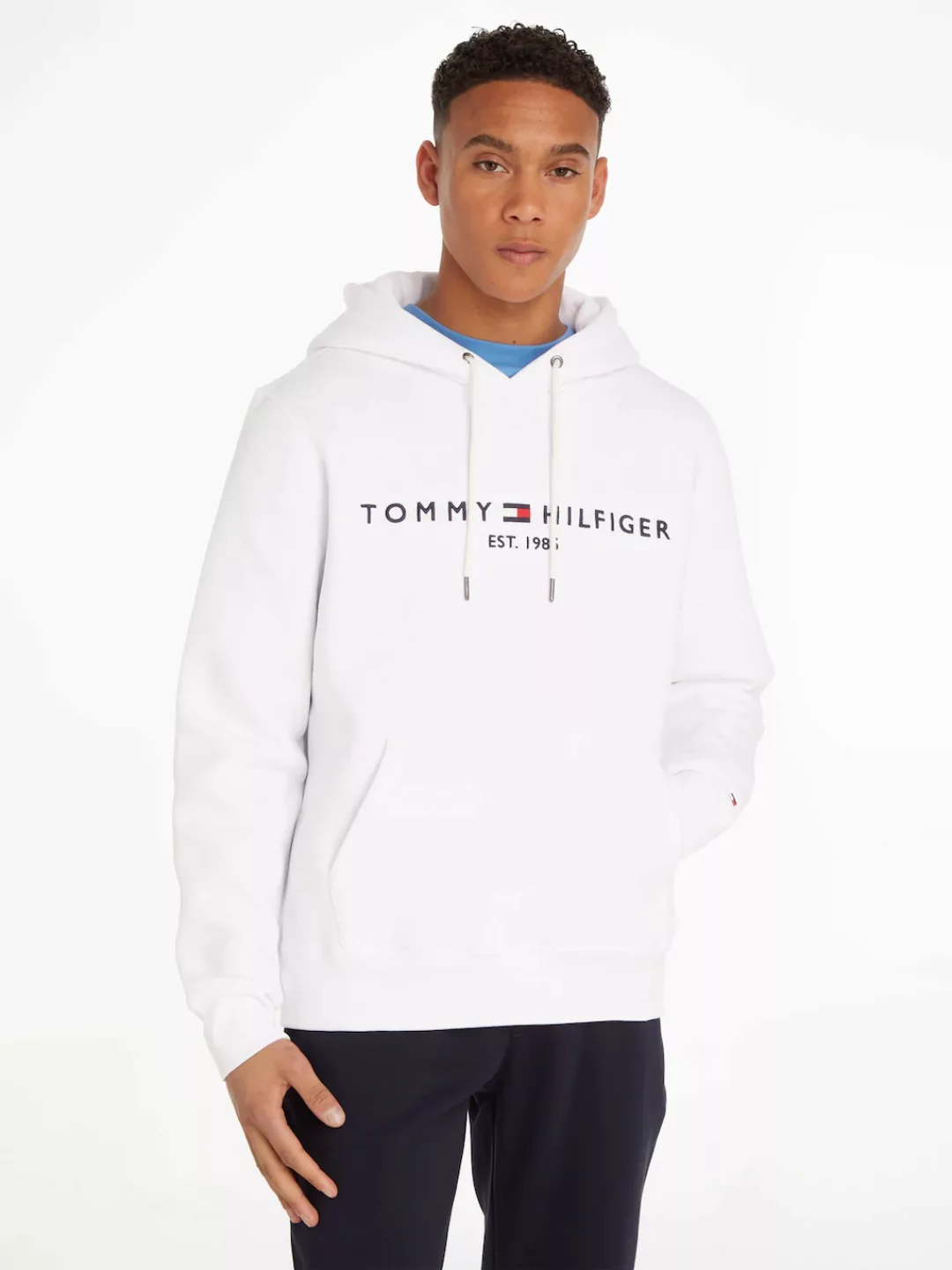Tommy Hilfiger Kapuzensweatshirt TOMMY LOGO HOODY günstig online kaufen