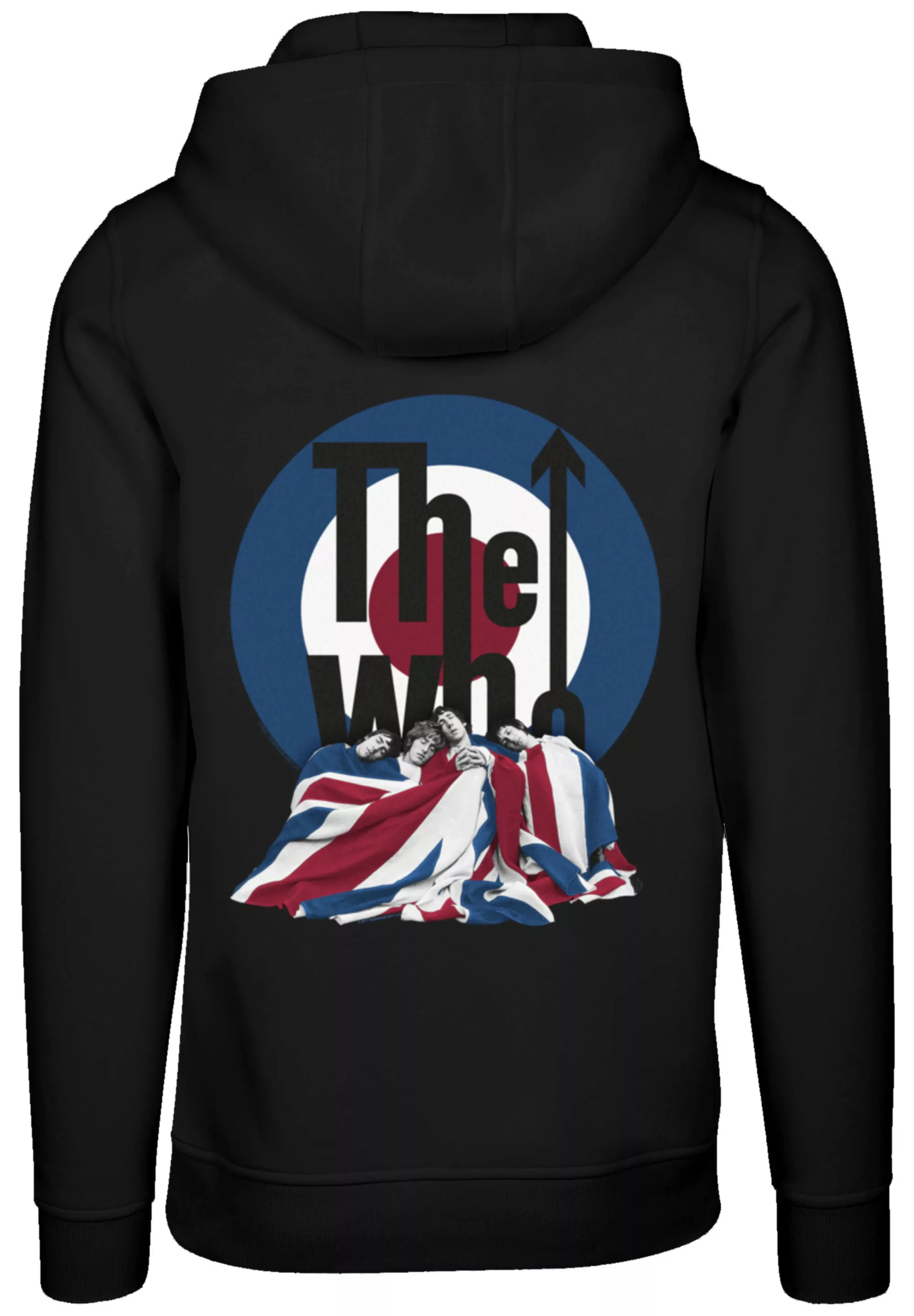 F4NT4STIC Kapuzenpullover "The Who Flag Blanket", Premium Qualität günstig online kaufen