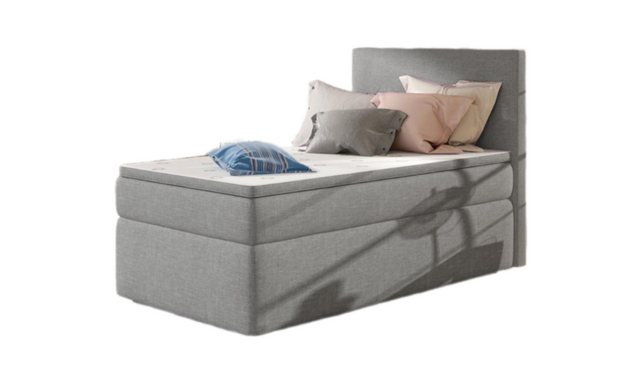 Luxusbetten24 Boxspringbett Relio 90x200, mit Stauraum günstig online kaufen