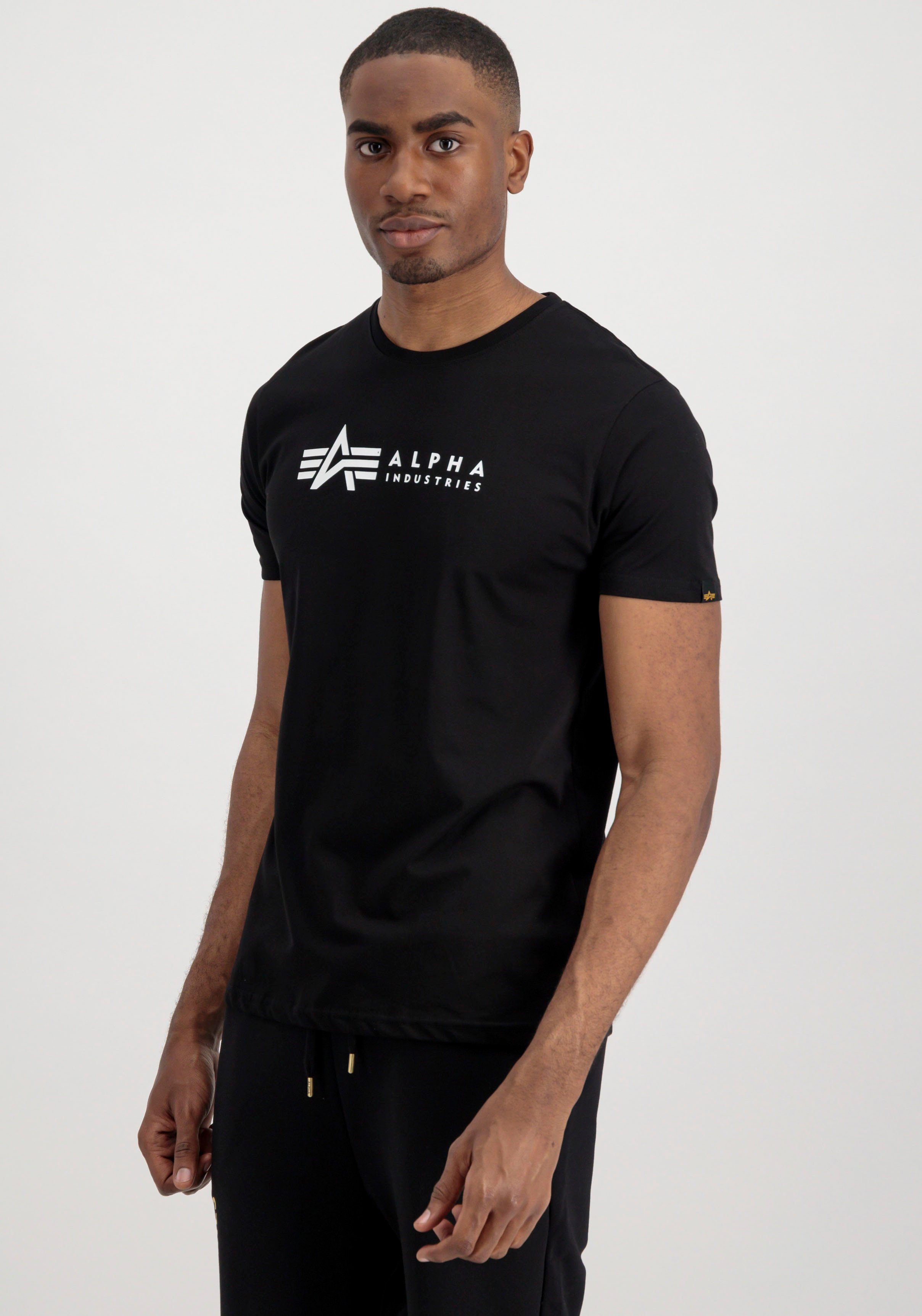 Alpha Industries Rundhalsshirt Label T 2 günstig online kaufen