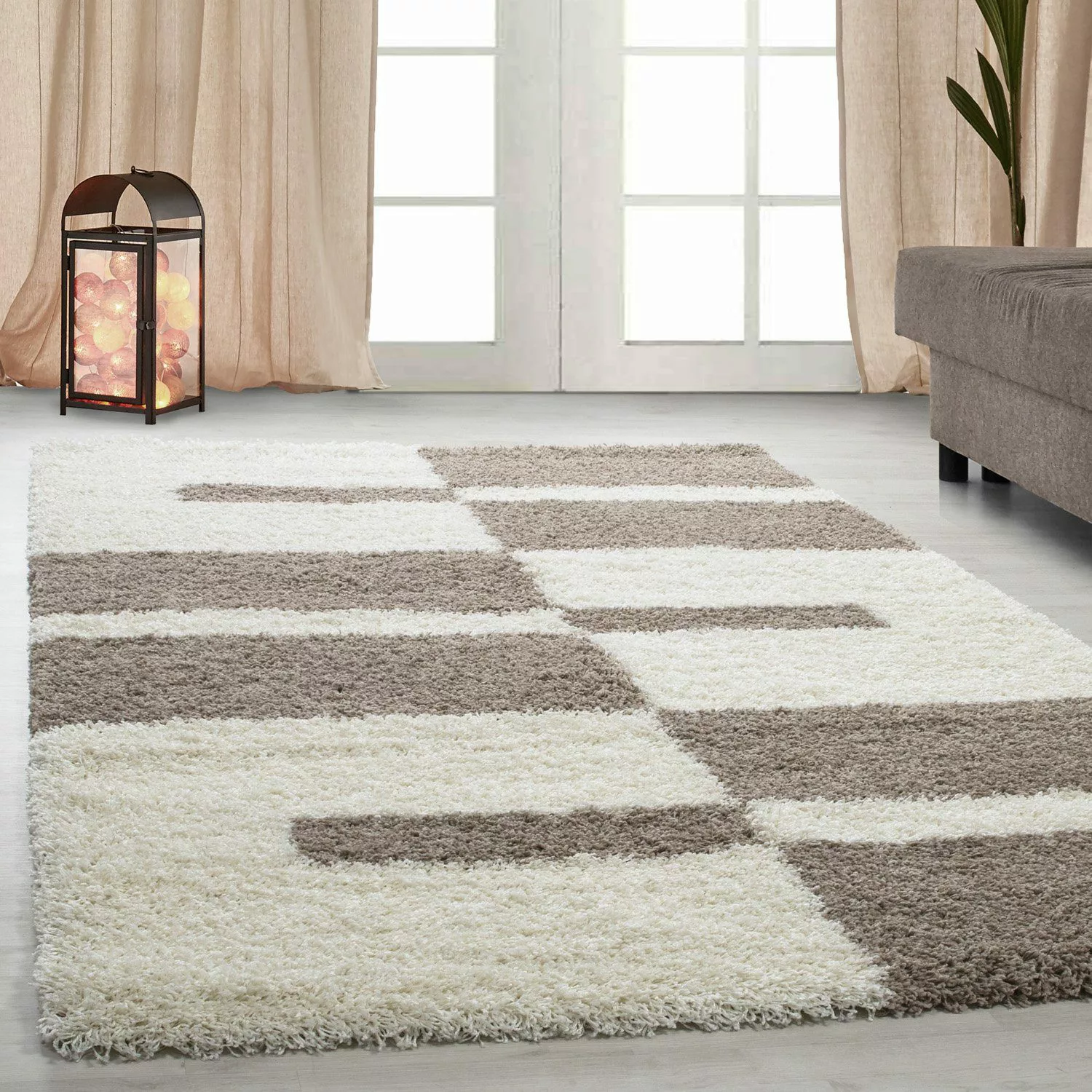 Homtex Hochflor-Teppich, 60 x 110 cm, günstig online kaufen