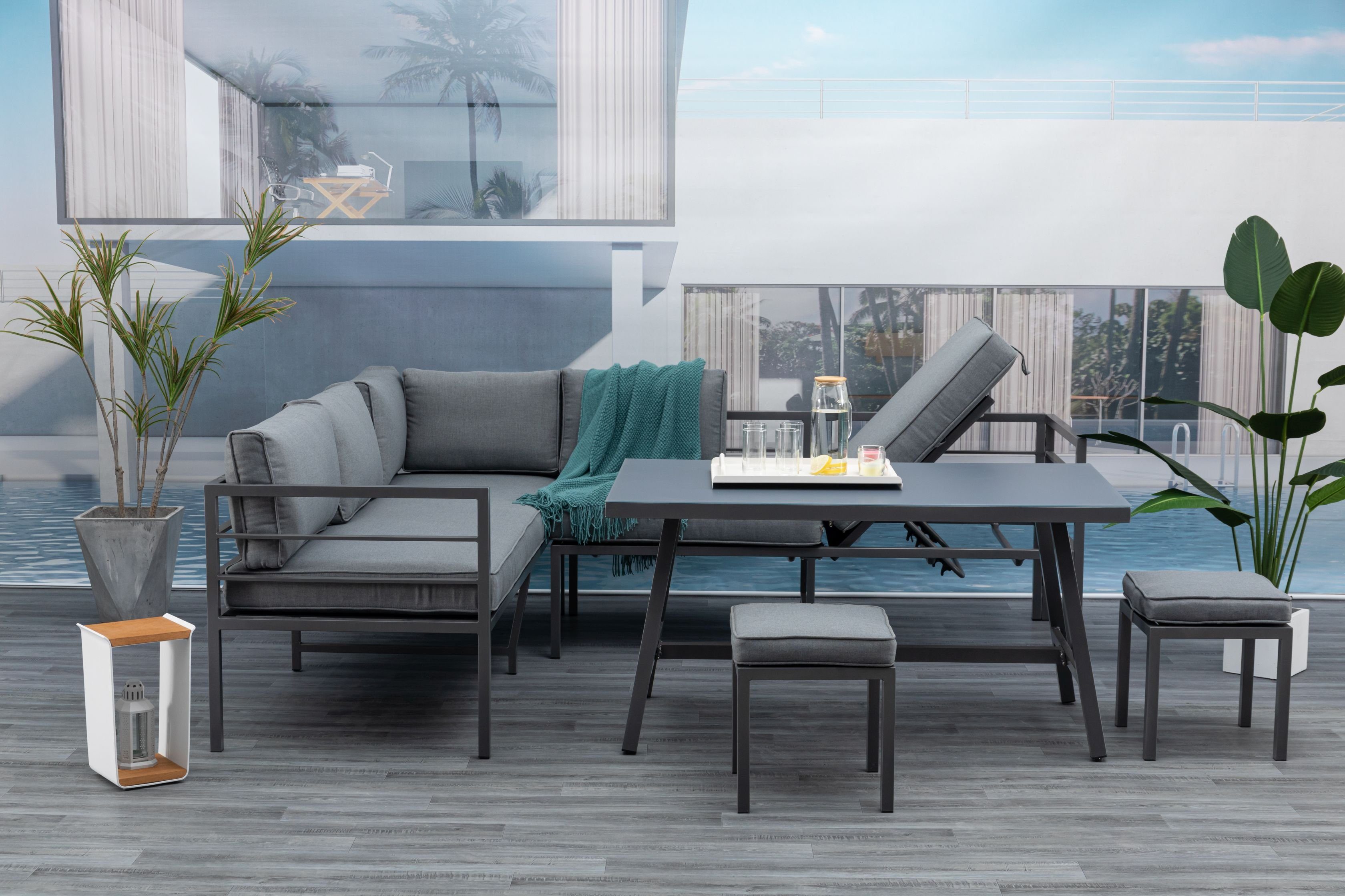 Gardissimo Gartenlounge-Set Lima Lounge / Gartenmöbelset, günstig online kaufen