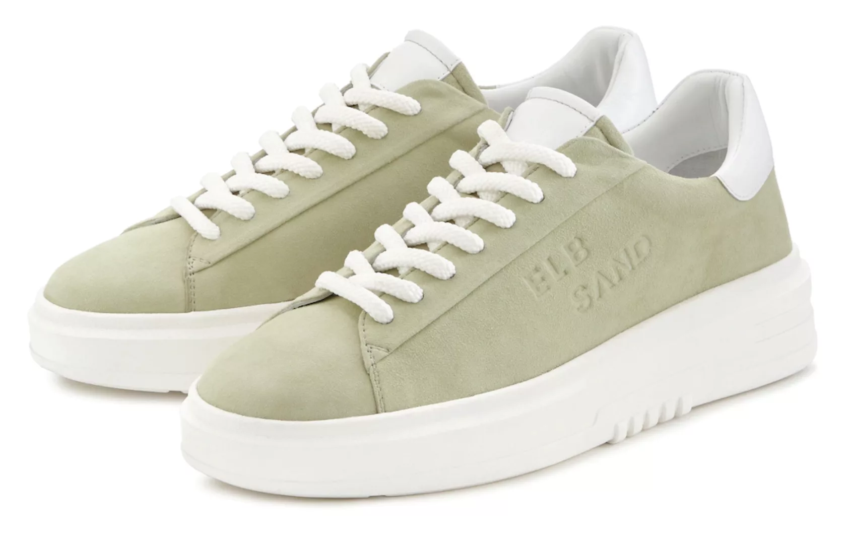 Elbsand Sneaker "Schnürschuh", Schnürhalbschuh,Freizeitschuh aus Leder mit günstig online kaufen
