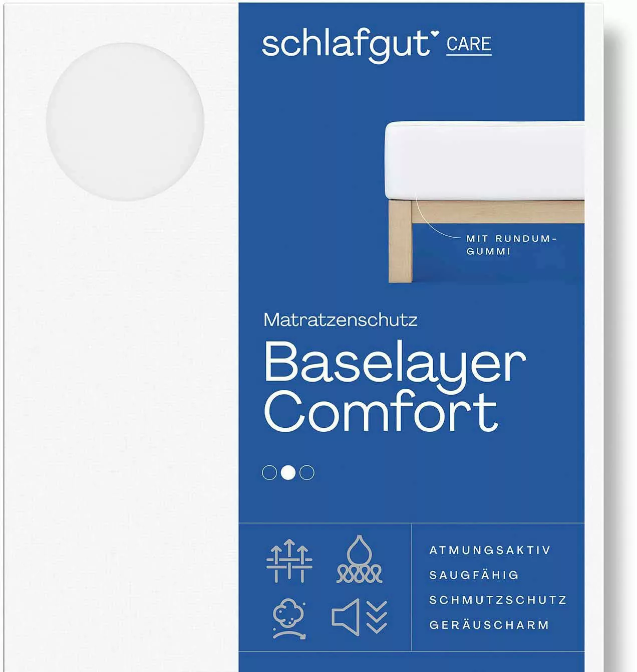Schlafgut Matratzenauflage »Baselayer Matratzenschutz Comfort«, Wie ein Spa günstig online kaufen