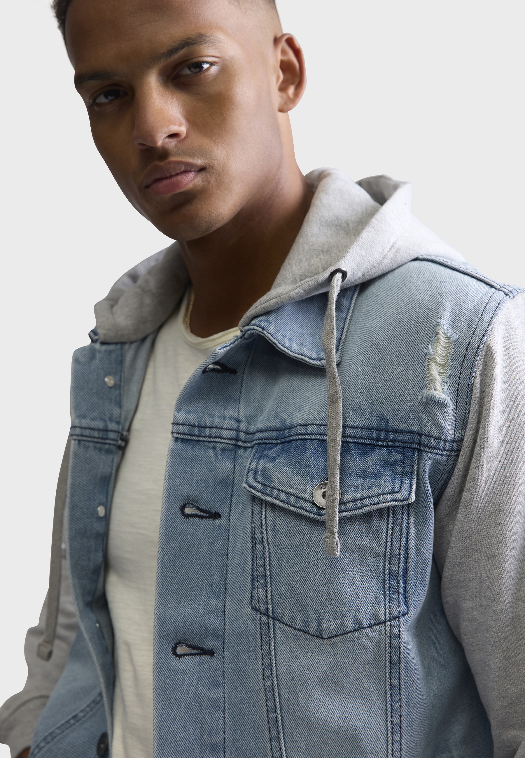 REDEFINED REBEL Funktionsjacke "Redefined Rebel Jacket Funda Denim Jacket" günstig online kaufen
