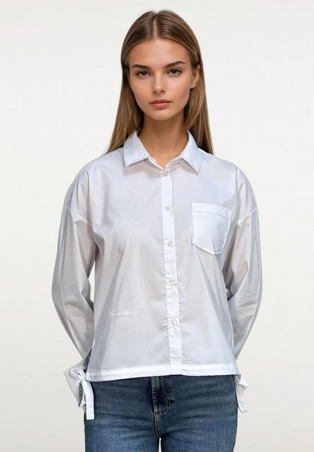 Frieda & Freddies NY Klassische Bluse Blouse mit Knopfleiste günstig online kaufen