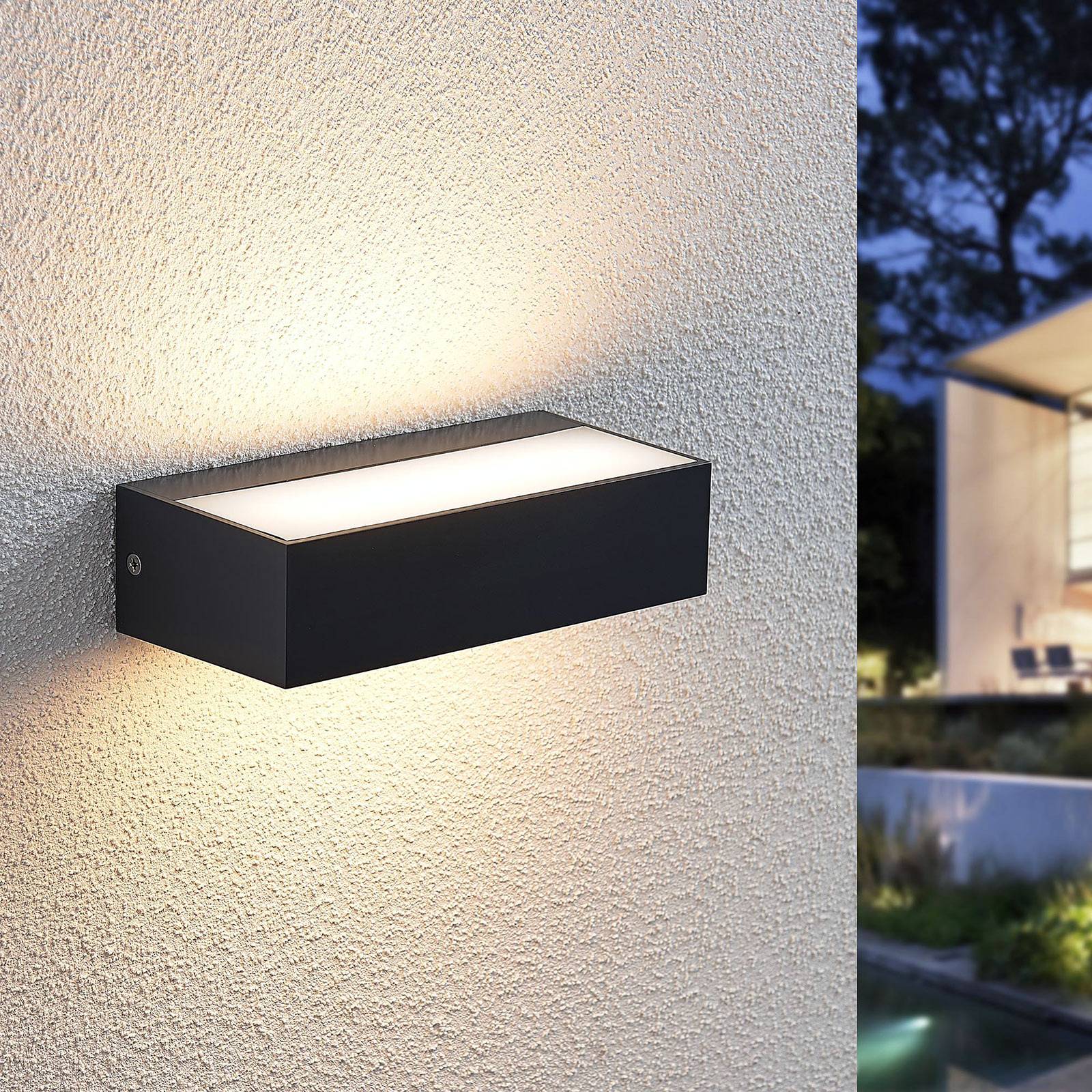 LED-Außenwandleuchte Nienke, IP65, 17 cm günstig online kaufen