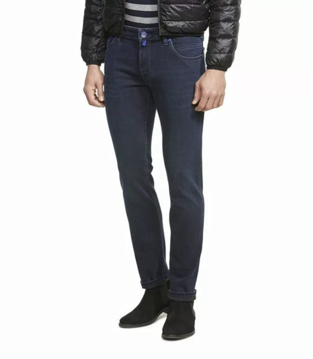 MEYER Slim-fit-Jeans mit Rundbundverarbeitung günstig online kaufen