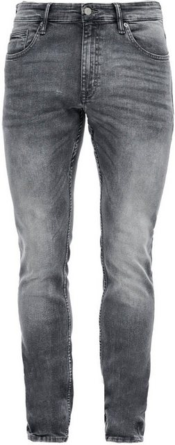 QS Stoffhose Jeans Rick / Slim Fit / Mid Rise / Slim Leg Waschung günstig online kaufen