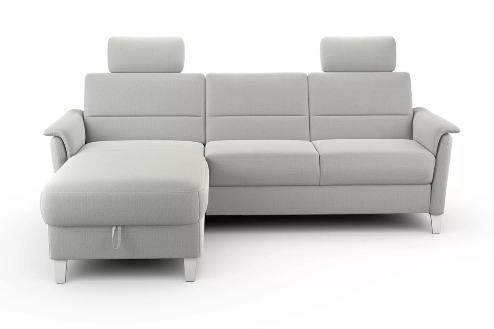 sit&more Ecksofa »Palmera L-Form«, Federkern, wahlweise mit Bettfunktion un günstig online kaufen
