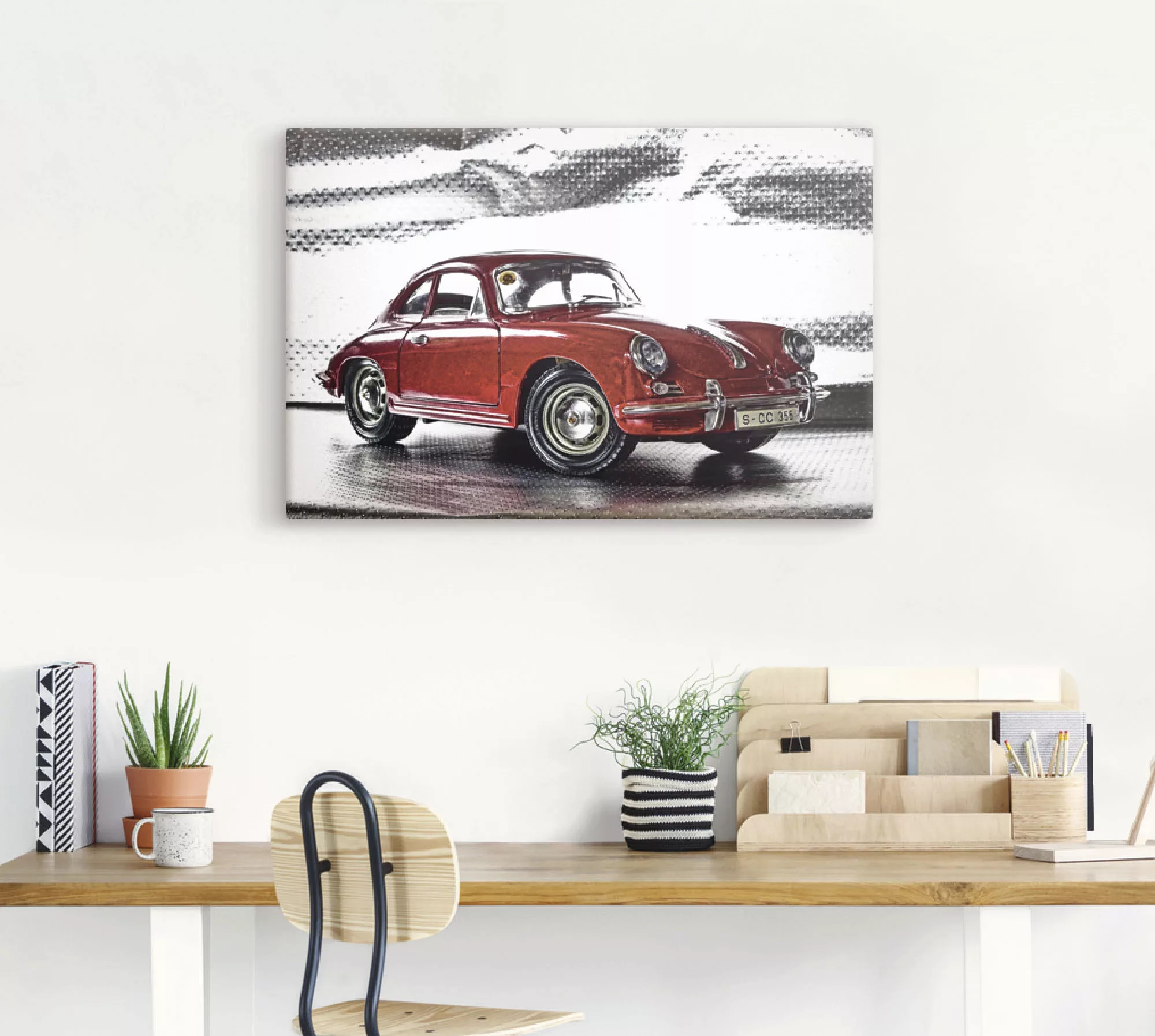 Artland Wandbild »Klassiker - Der Porsche 356«, Auto, (1 St.), als Alubild, günstig online kaufen