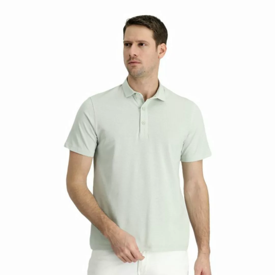 KIGILI Poloshirt KIGILI T-Shirt mit Polokragen, reguläre Passform, kurzärml günstig online kaufen