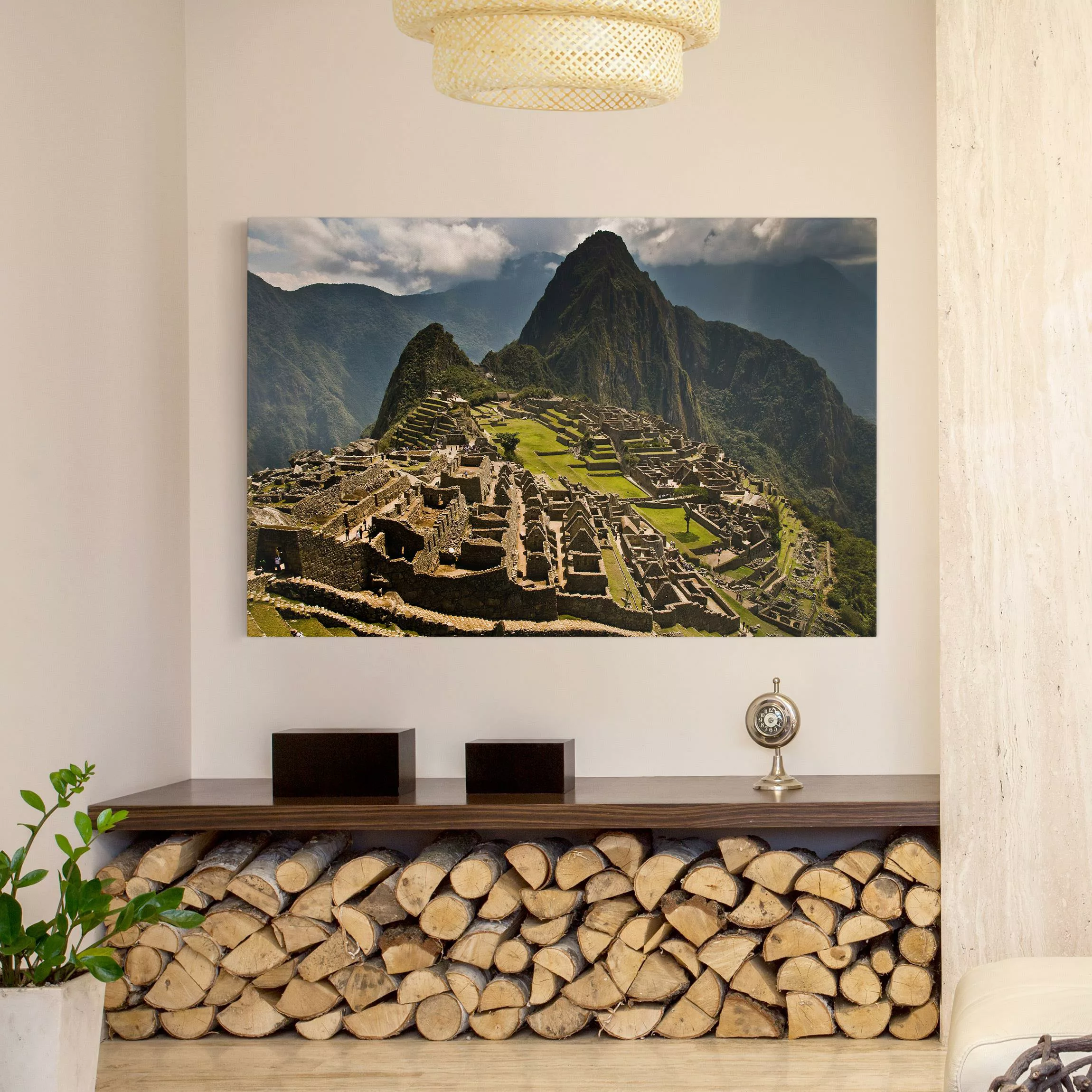 Leinwandbild - Querformat Machu Picchu günstig online kaufen