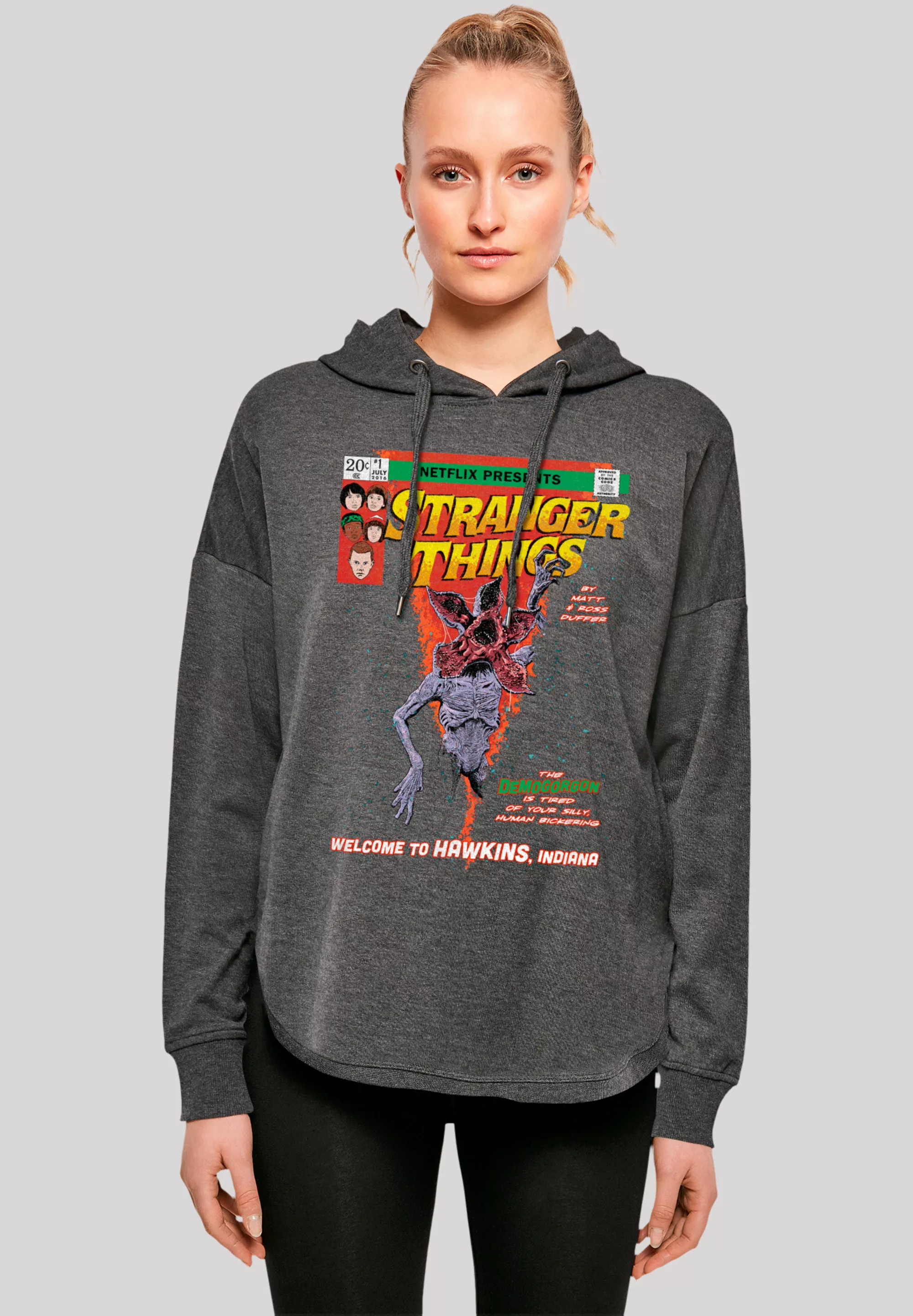 F4NT4STIC Kapuzenpullover "Stranger Things Comic Cover Netflix TV Series", günstig online kaufen