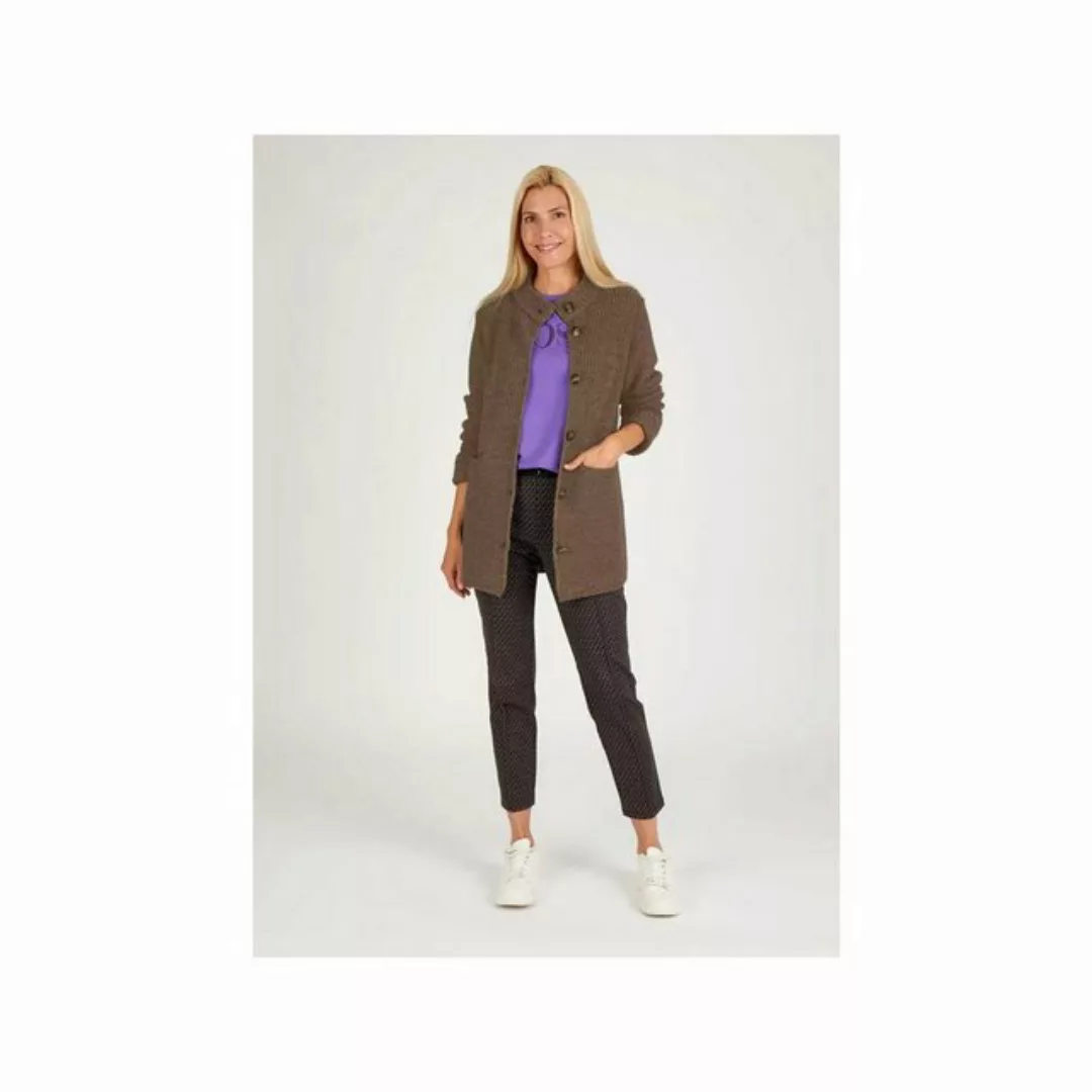 Rabe Strickjacke taupe regular fit (1-tlg) günstig online kaufen