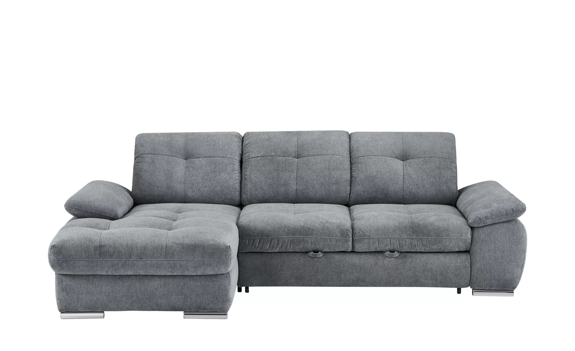 Ecksofa  Gladys ¦ grau ¦ Maße (cm): B: 282 H: 103 T: 197 Polstermöbel > Sof günstig online kaufen