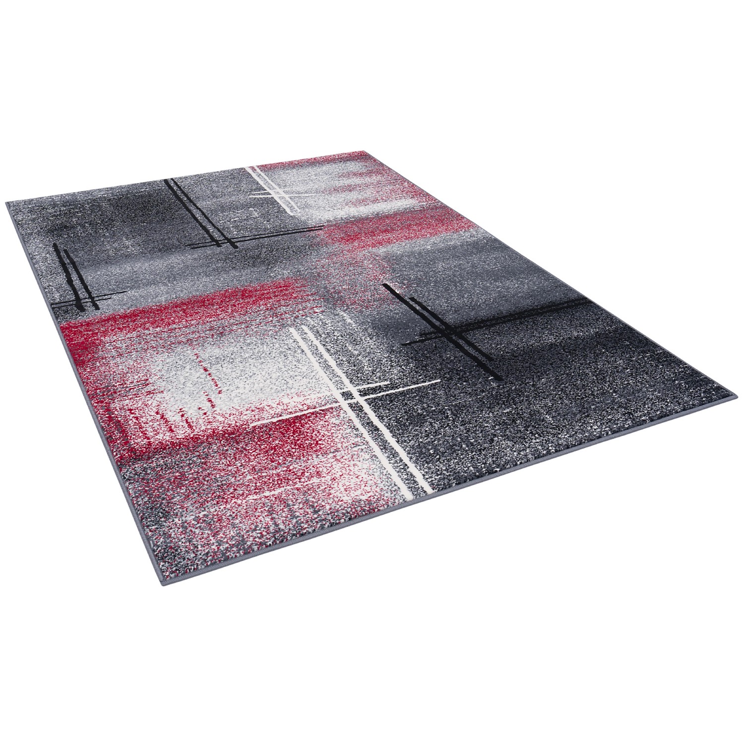 Pergamon Designer Teppich Brilliant Verlauf Rot 200x290cm günstig online kaufen