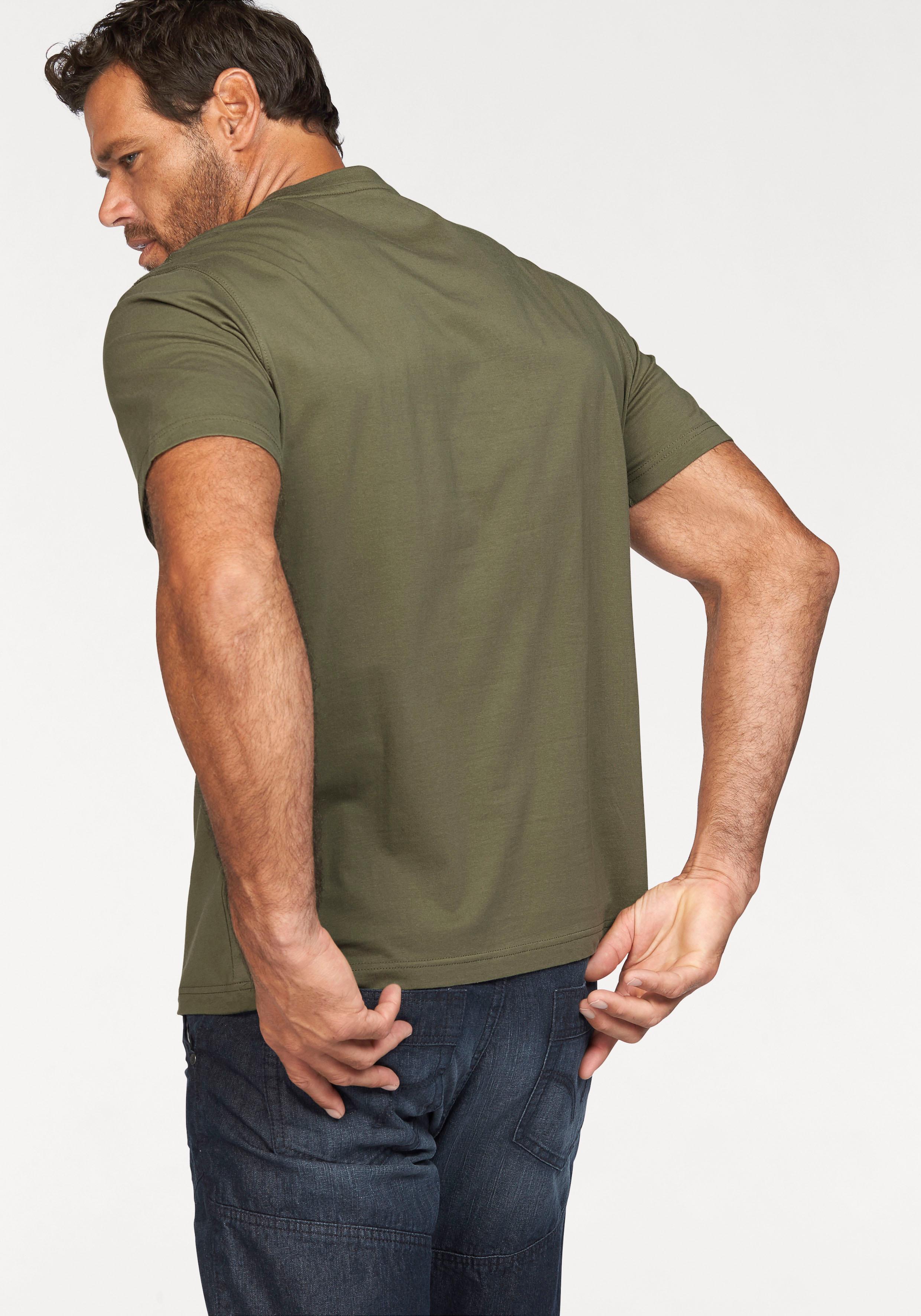 Man's World T-Shirt bequemes Material in optimaler Passform günstig online kaufen
