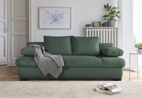 COLLECTION AB Schlafsofa "Chicago", mit Bettfunktion und Bettkasten, im Cor günstig online kaufen