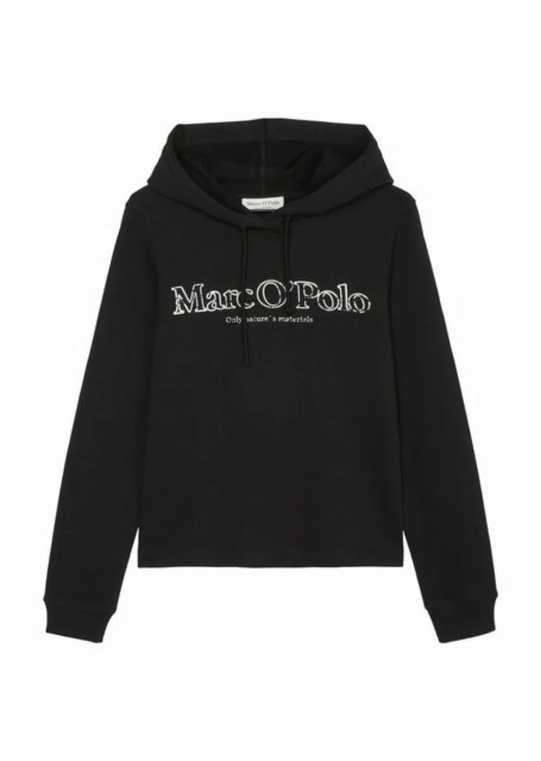 Marc O'Polo Hoodie mit markantem Markenprint günstig online kaufen