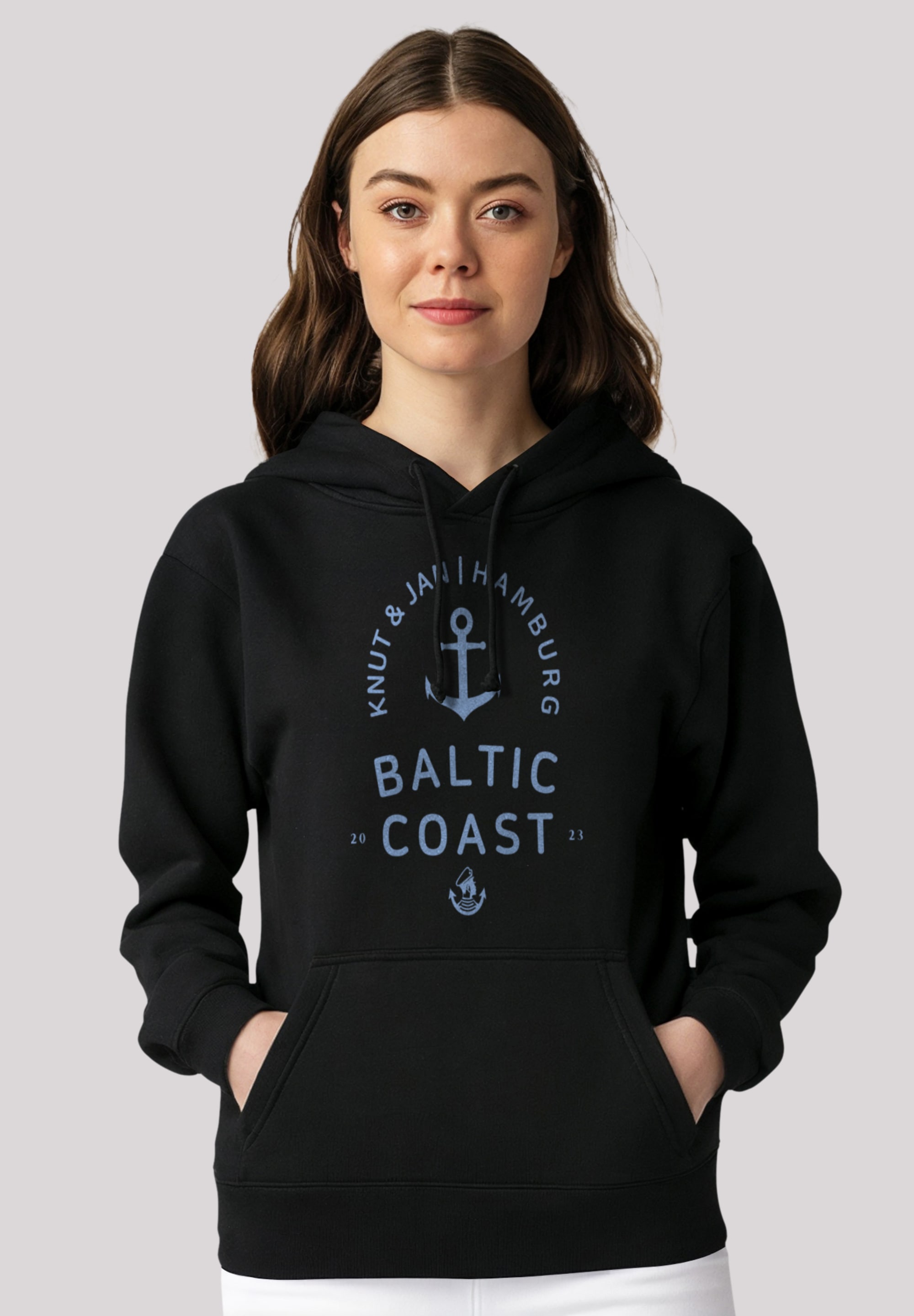 F4NT4STIC Kapuzenpullover "Ostsee Logo Knut & Jan Hamburg", Premium Qualitä günstig online kaufen