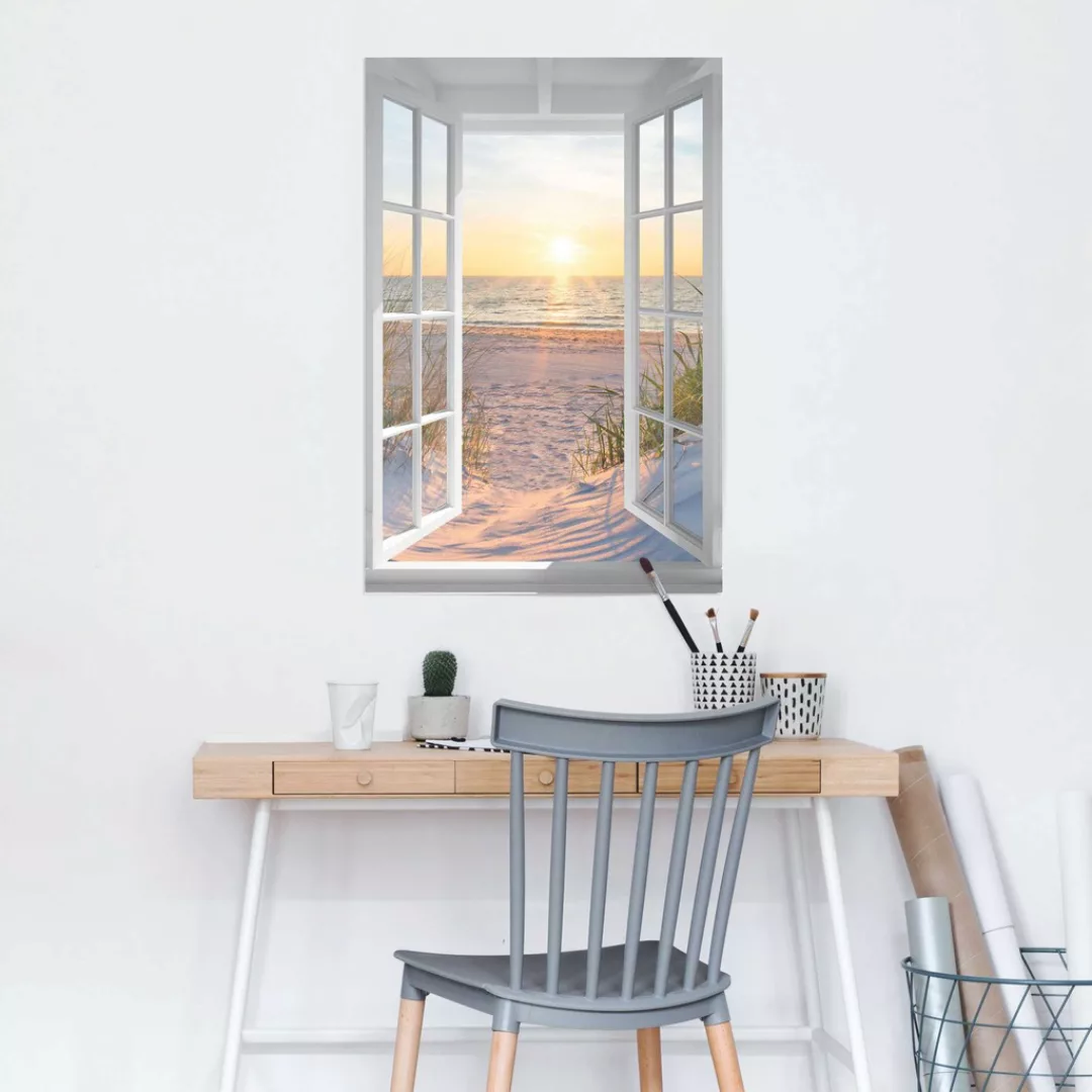 Reinders Poster "Sonnenuntergang durch das Fenster" günstig online kaufen