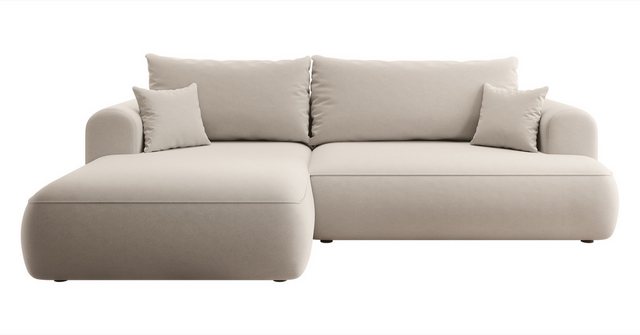 Selsey Ecksofa OVO, Schlaffunktion 142x210 cm, Bettkasten, 2 Zierkissen günstig online kaufen