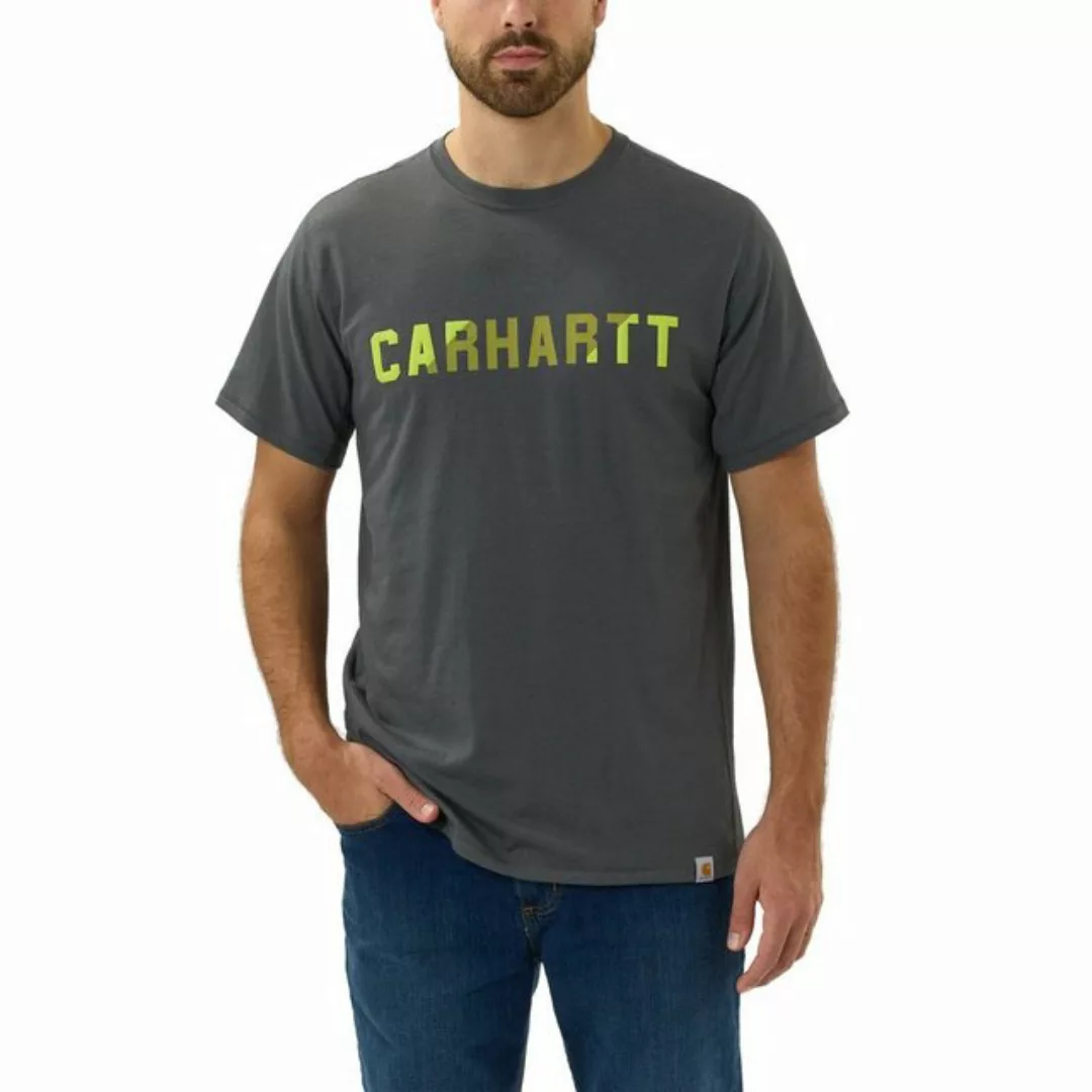 Carhartt T-Shirt Carhartt Herren T-Shirt Force Flex Block Logo Adult günstig online kaufen