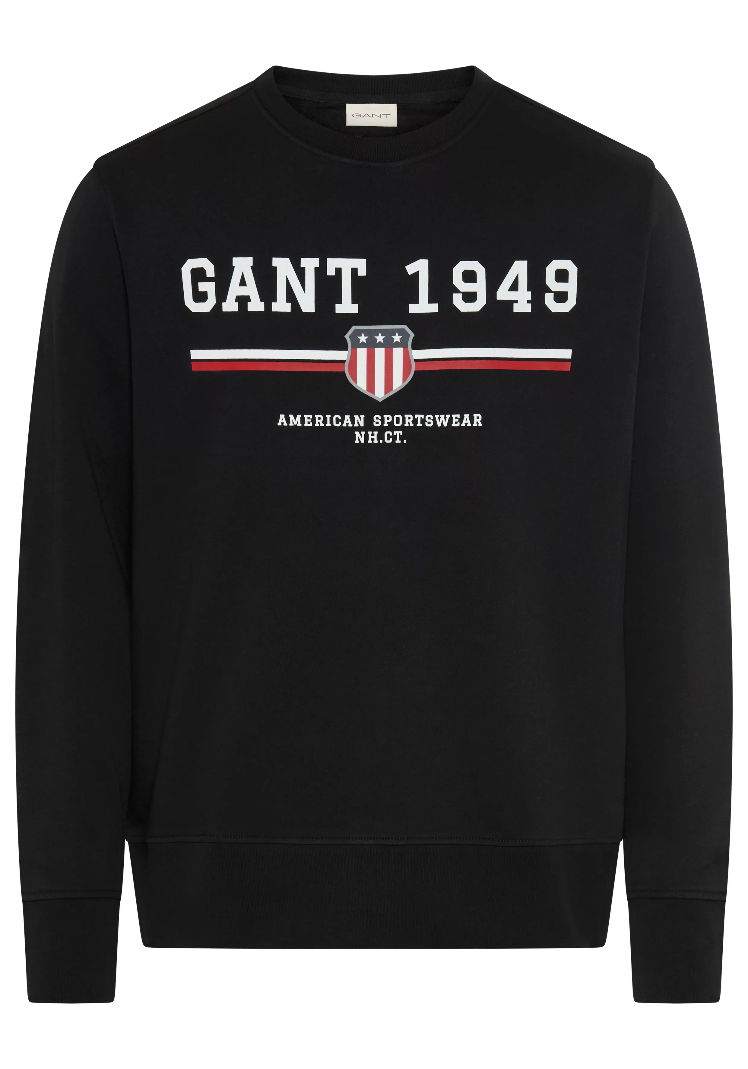 Gant Sweatshirt "GRAPHIC C-NECK SWEAT", Mit Rundhalsausschnitt günstig online kaufen