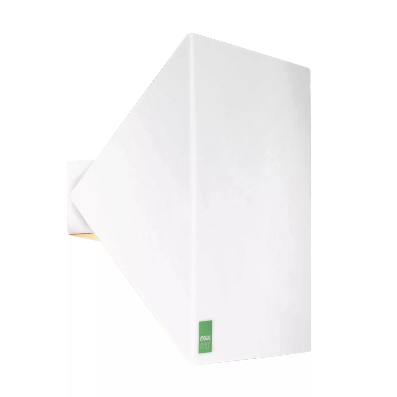 Mawa Design - Britz 1 Wandleuchte - weiß (RAL 9016)/matt/BxHxT 17x17x7,6cm/ günstig online kaufen
