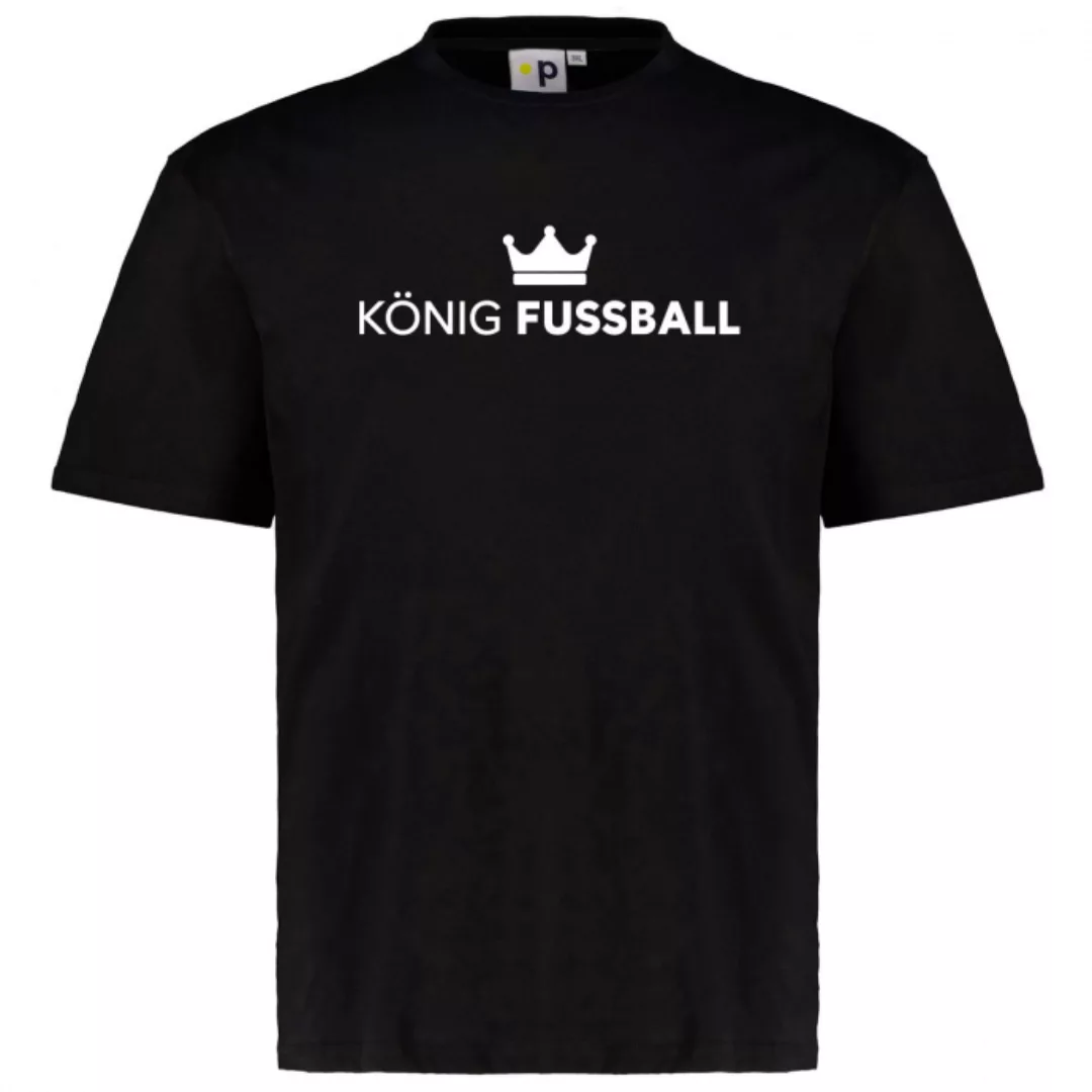Pfundskerl Motto T-Shirt "König Fussball" günstig online kaufen