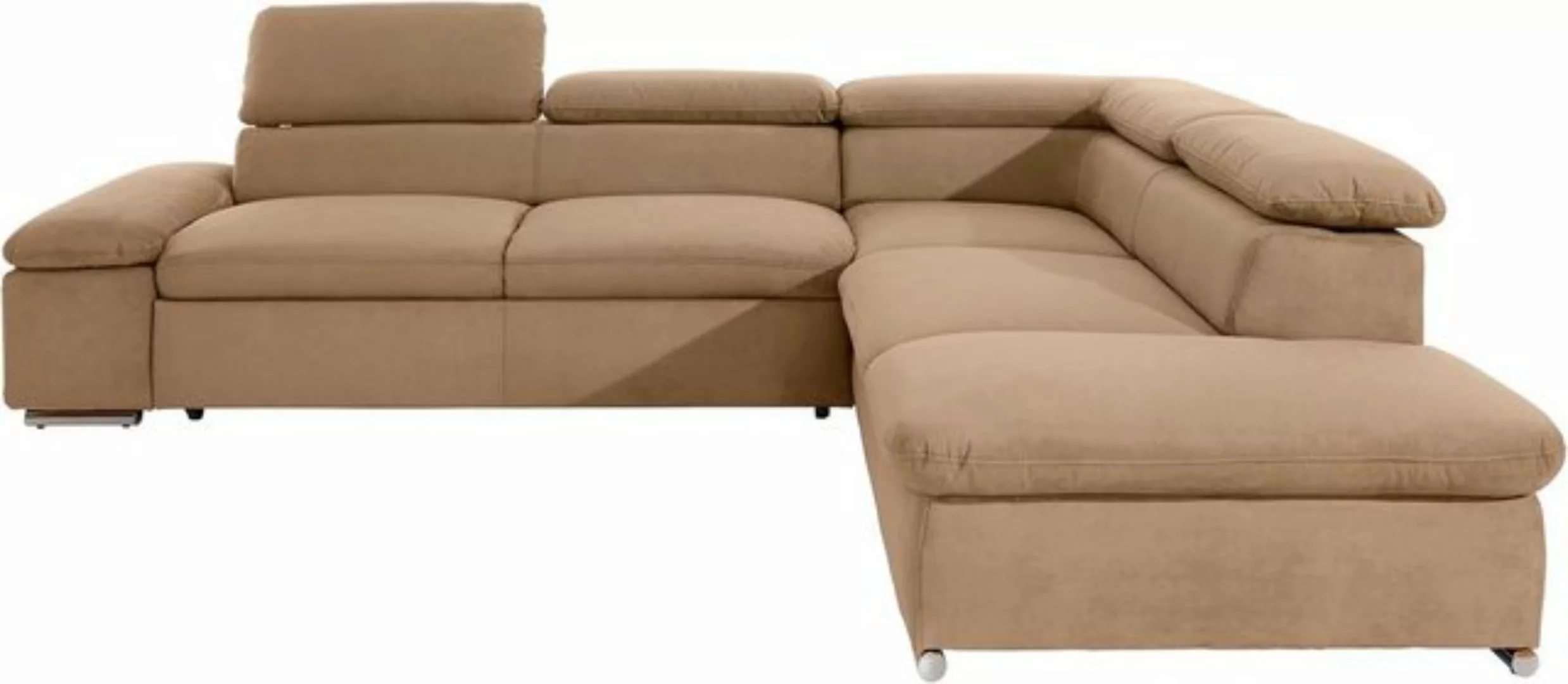 sit&more Ecksofa Alcatraz L-Form, wahlweise mit Bettfunktion günstig online kaufen