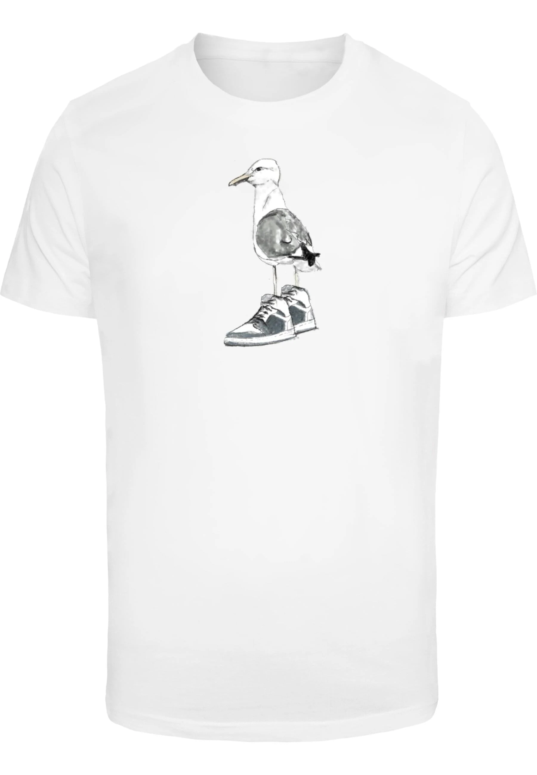 MisterTee T-Shirt "MisterTee Herren Seagull Sneakers Tee", (1 tlg.) günstig online kaufen