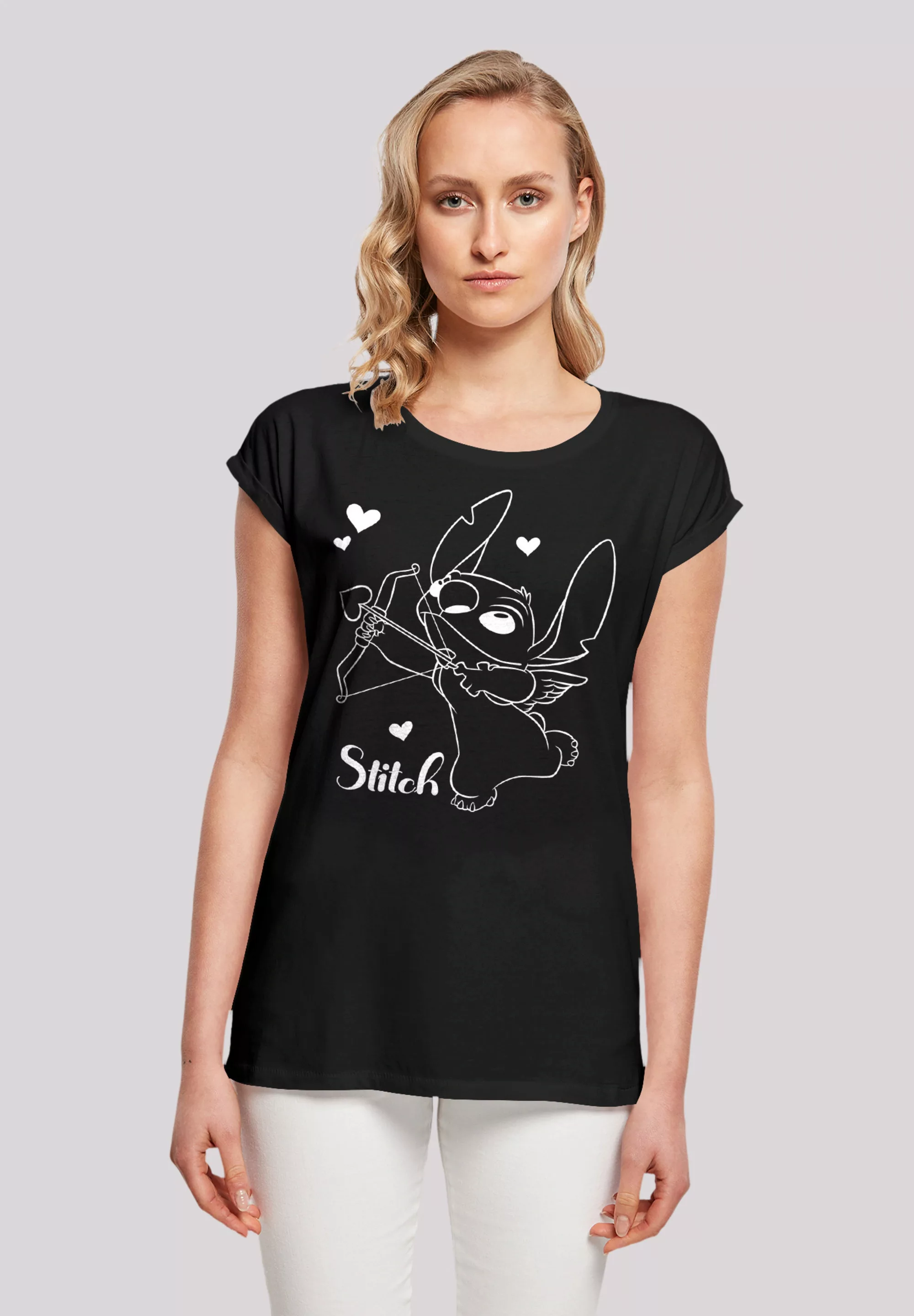 F4NT4STIC T-Shirt "Disney Lilo & Stitch Heartbreaker" günstig online kaufen
