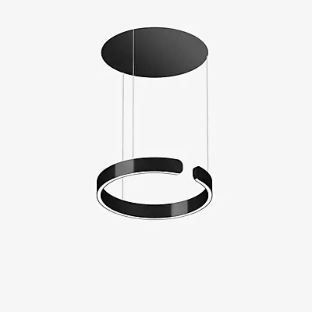 Occhio Mito Sospeso 40 Move Up Table Pendelleuchte LED, Kopf black phantom/ günstig online kaufen