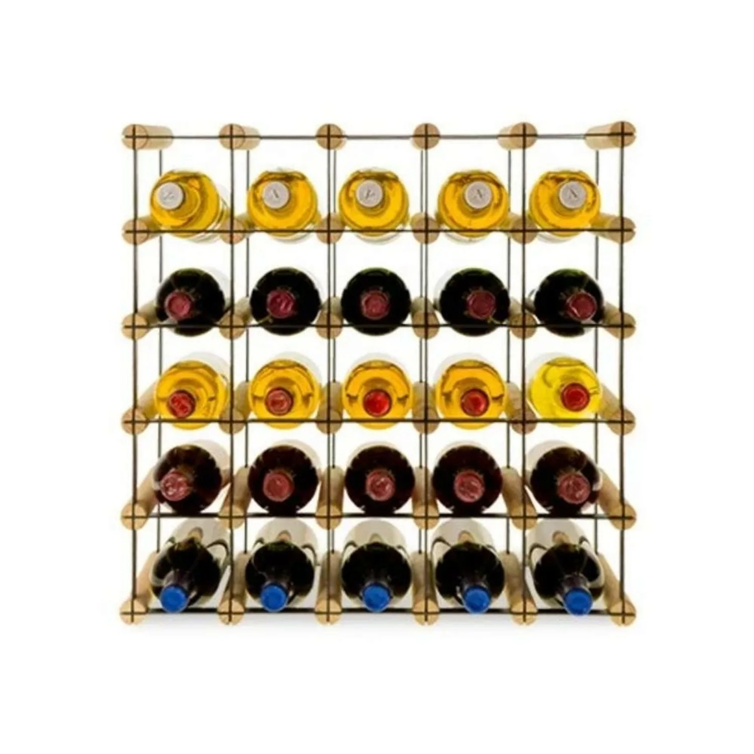 PROREGAL Modulares Weinregal Vinotega Mod Metal HxBxT 52,5 x 52,5 x 24,5 cm günstig online kaufen