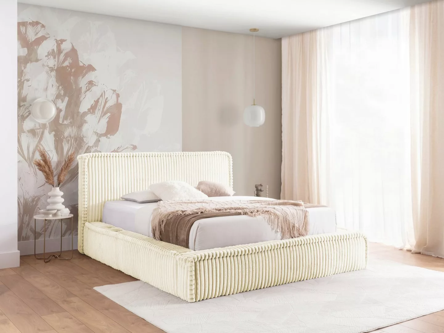 yourhouse24 Polsterbett MIDAS Bett Doppelbett Bettgestell Lattenrost mit In günstig online kaufen