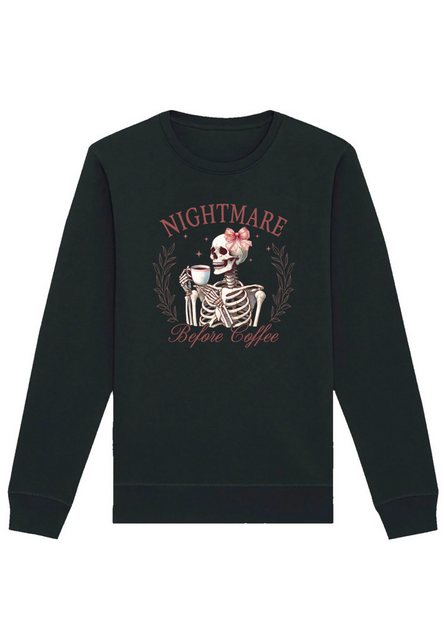 F4NT4STIC Sweatshirt "Nightmare Before Coffee", Premium Qualität günstig online kaufen