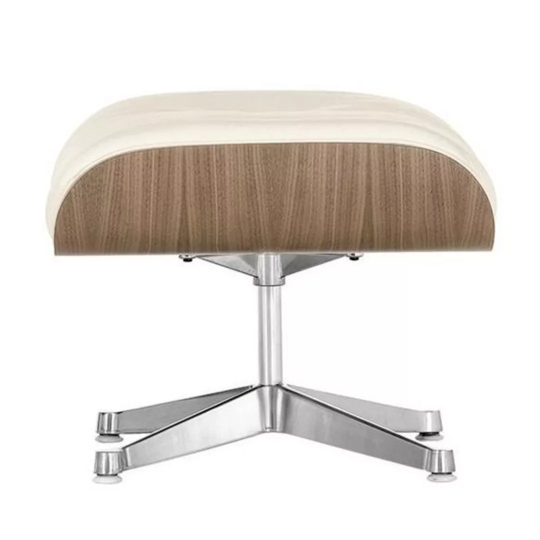 Vitra - Eames Lounge Chair Ottoman - snow/Leder Premium F 72 (nachhaltig)/S günstig online kaufen
